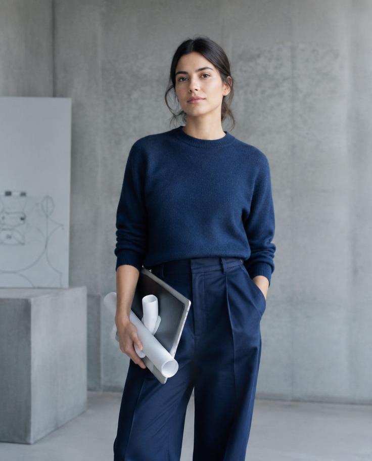 Mara Voss in her design studio